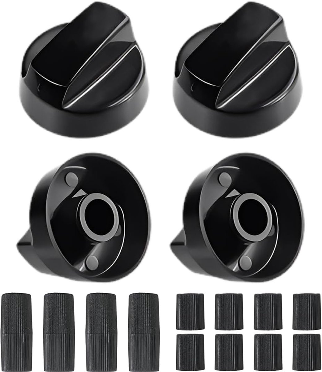 Knoppen, met adapters van 6 mm en 8 mm, voor vervanging, reparatie en controle van de vlam, accessoires voor gasfornuizen