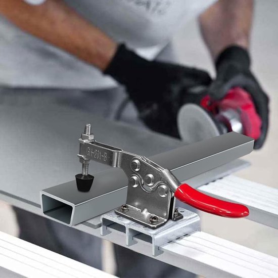 Kniehendel Spanner met Snelle Ontgrendeling - 4 Stuks Horizontale Klemmen voor 90kg Houdkracht, Ideaal voor Machinegebruik en Stabiele Bevestiging — afbeelding 3