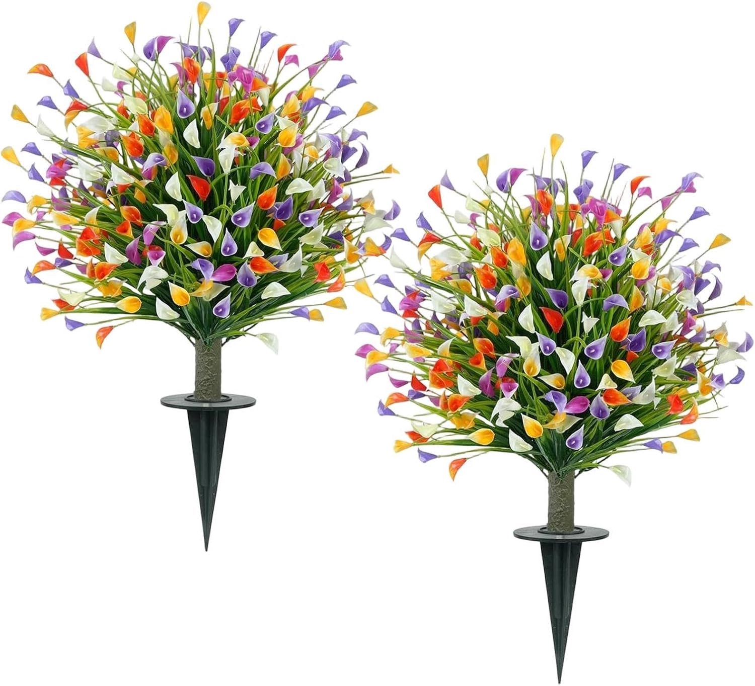 Weerbestendige realistische Calla Lelie - Kunstmatige vormsnoei nep kamerplanten - voor slaapkamer woonkamer plank entree appartement boerderij veranda tuin
