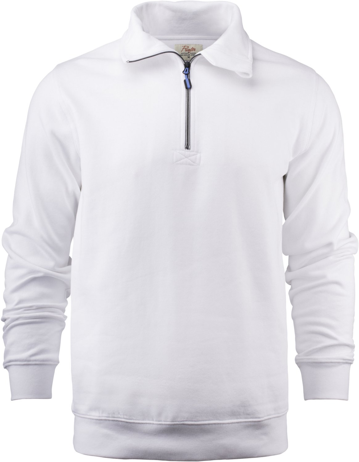 Printer SWEATSHIRT ROUNDERS RSX 1/2 ZIP 2262053 - Wit - XXL