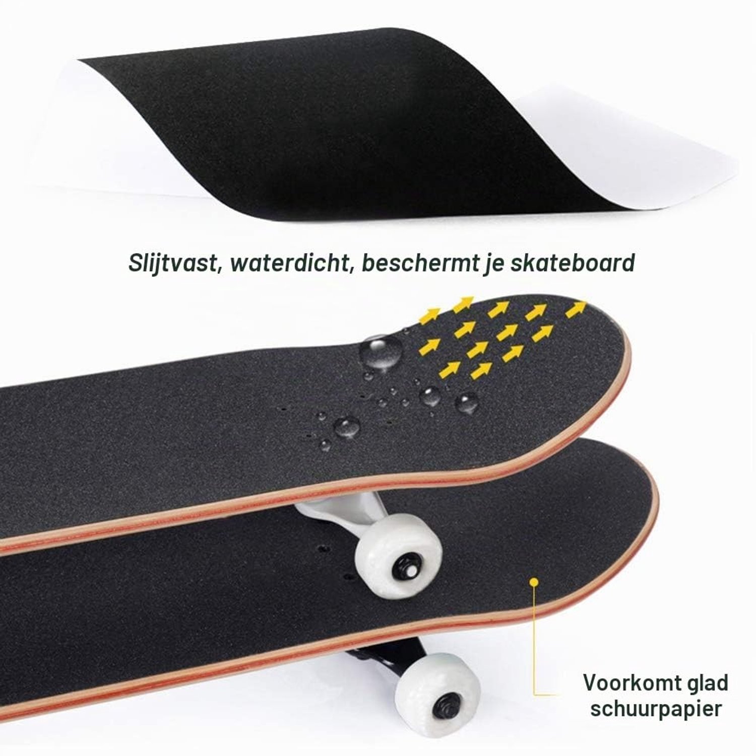 Professionele Antislip Grip Tape voor Skateboard en Longboard Perforated Sandpaper voor Stairs en Pedalen Geen Bubbles Duurzaam en Sterk