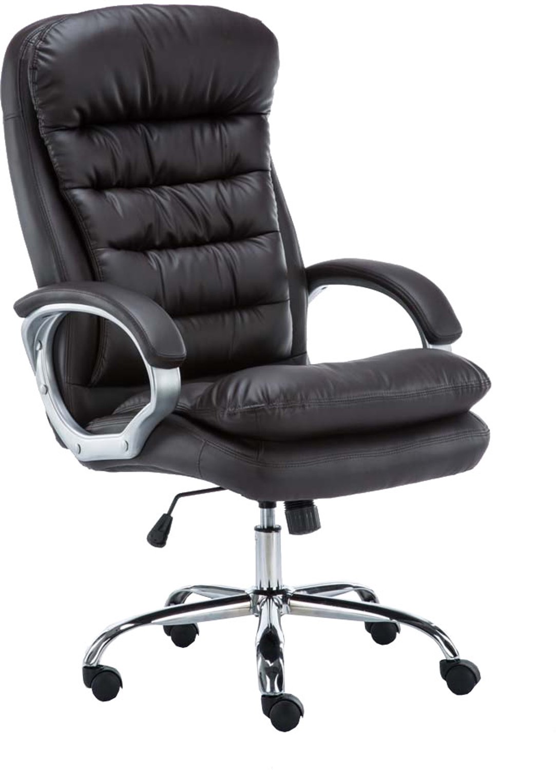 Luxe Comfort Bureaustoel - Met armleuningen - Bruin