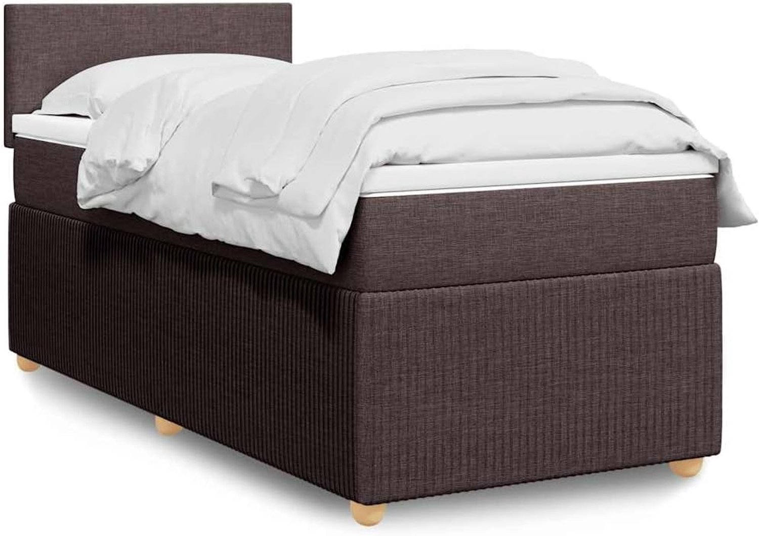 Pocketveringmatras Standaardmodel Donkerbruin 90x200 cm