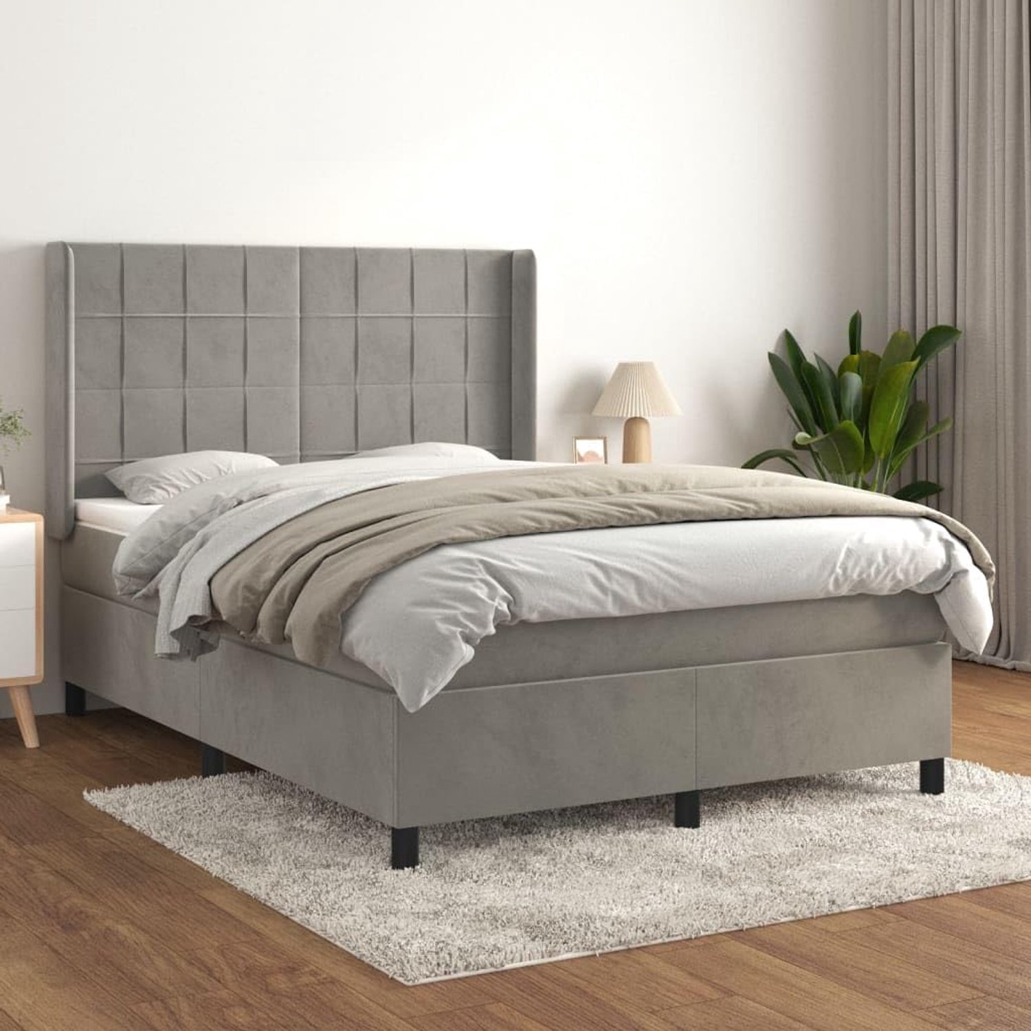 Boxspring Hoogteverstelbaar hoofdbord Pocketvering matras