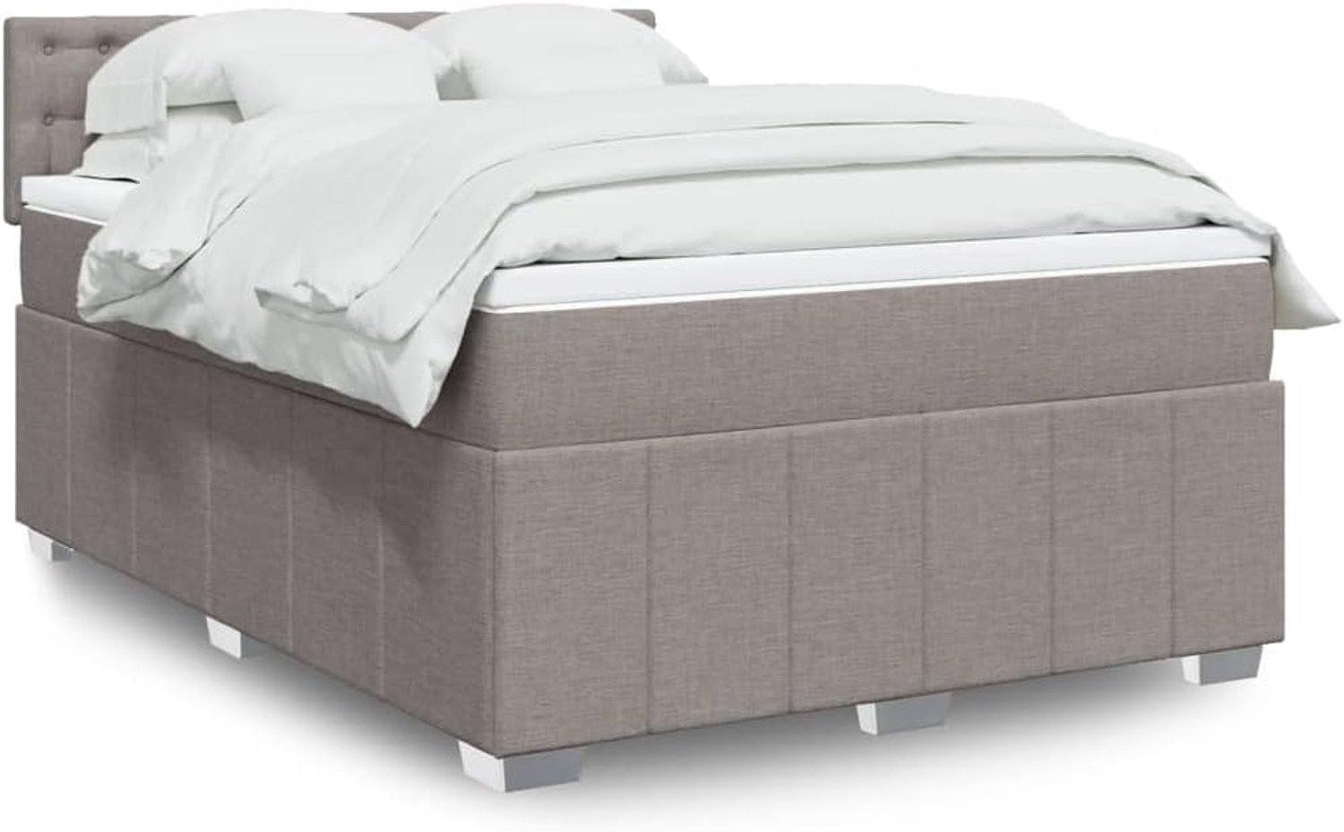 Pocketvering Taupe 140x200 cm