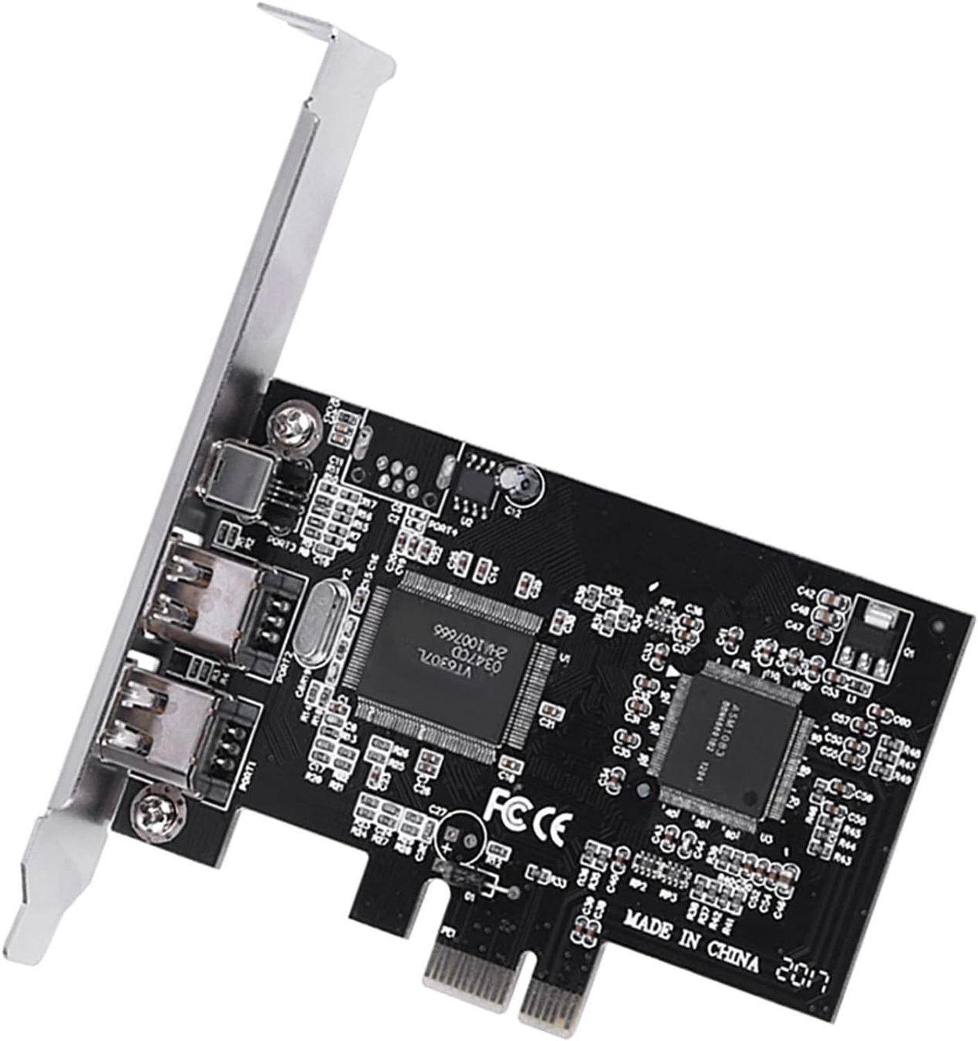 PCI-Express Kaart met FireWire Kabel, IEEE 1394 Controller voor Desktop PC, Snelle Gegevensoverdracht en Betrouwbare Verbinding