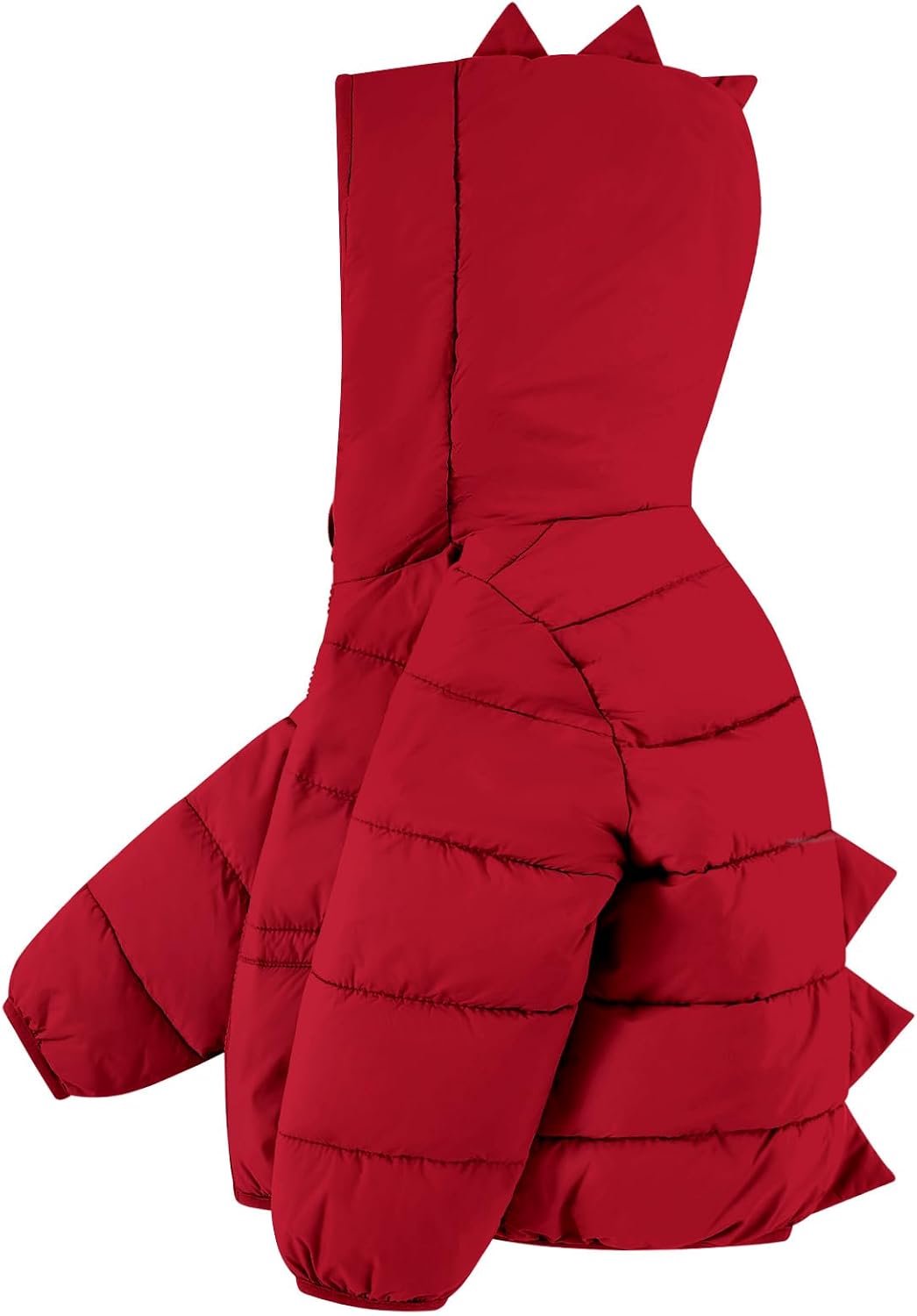 Winterjas jongens meisjes jas dinosaurus capuchon jas warm fleece winterjas peuter 6M-5Y