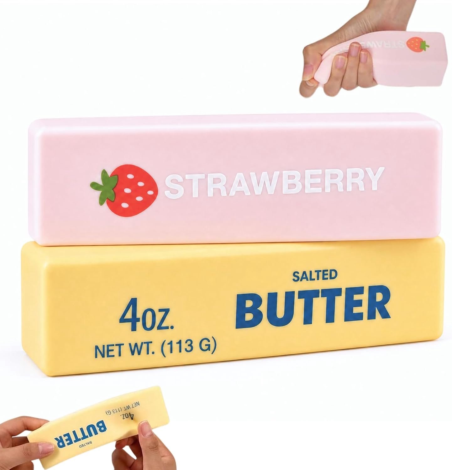 Squishy Set 2pcs - Traag Rijzend Antistress Speelgoed