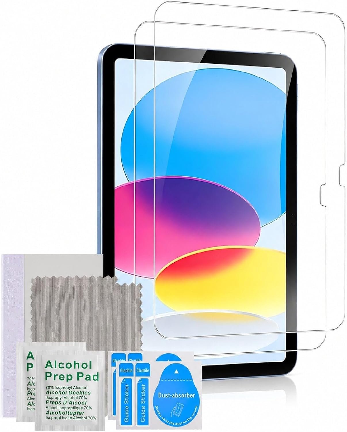 2 stuks matte screenprotector voor iPad A16 11 inch en iPad 10e generatie