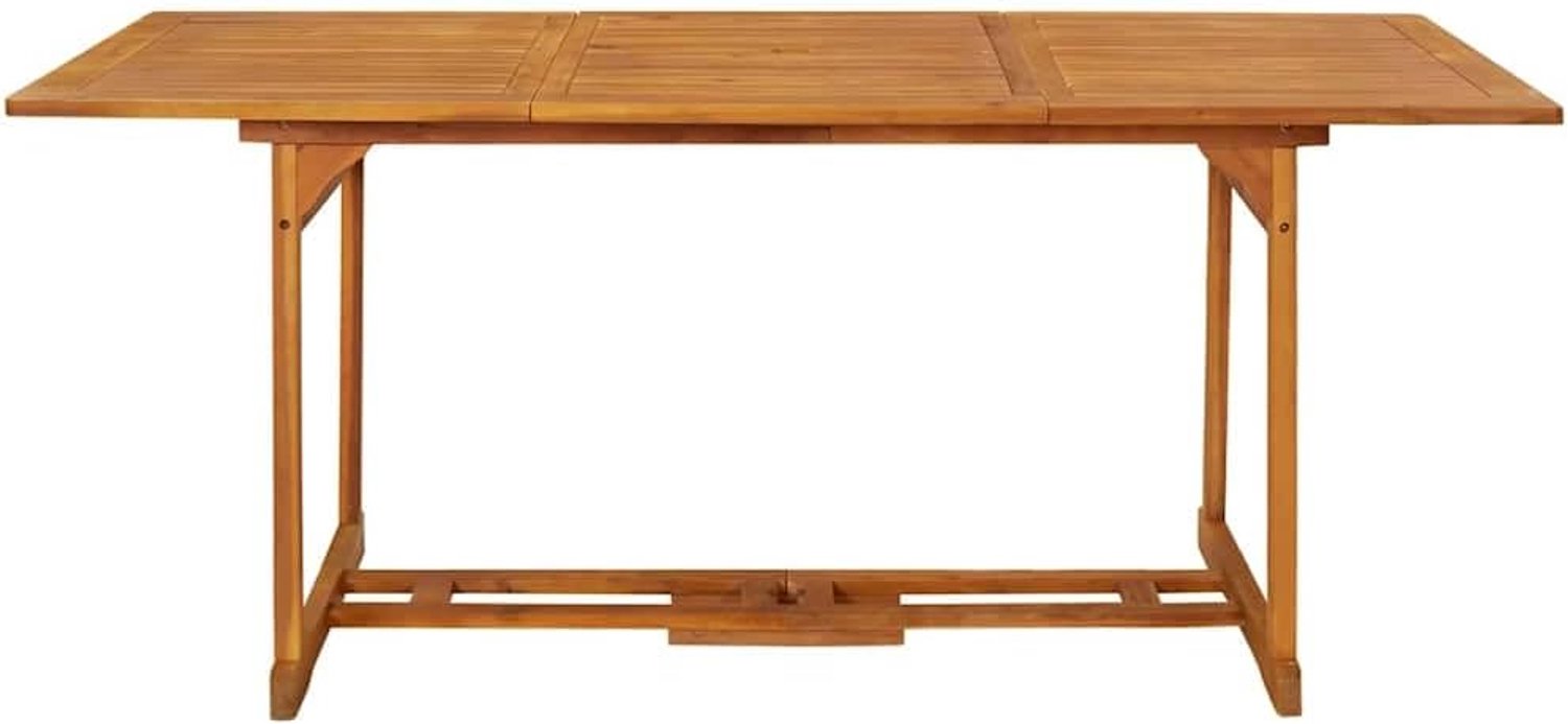 180x90x75 cm massief hout acacia