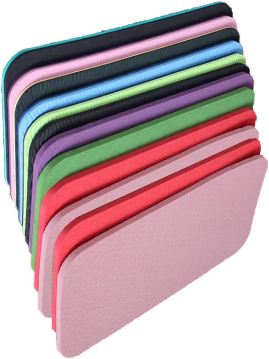 12 Stuks Yogamat Balanskussen Voor De Knie Yoga-elleboogbeschermer Schoot Bureau Met Yoga Knielkussen Kniebeschermer Knielend Kussen Halter Mat Hoge Dichtheid Geschiktheid Hulpstuk