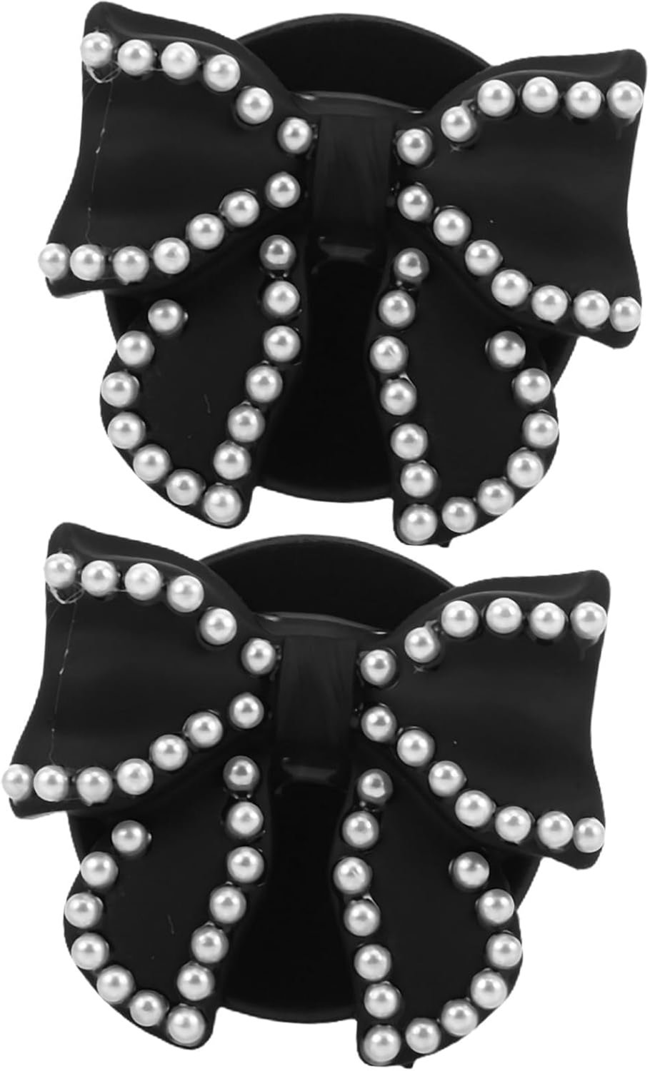 2 Stuks Auto Geurclips Zwarte Strikvormige Luchtverfrisser Herbruikbare Auto Ventilatie Diffuser Compacte Aromatherapie Accessoires Seizoenen