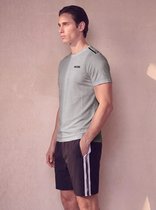 Sjeng Sports TEX LONG - Maat: S Smoked Pearl - Tennis Extra Long Shirt Mannen - Sportshirt - polyester