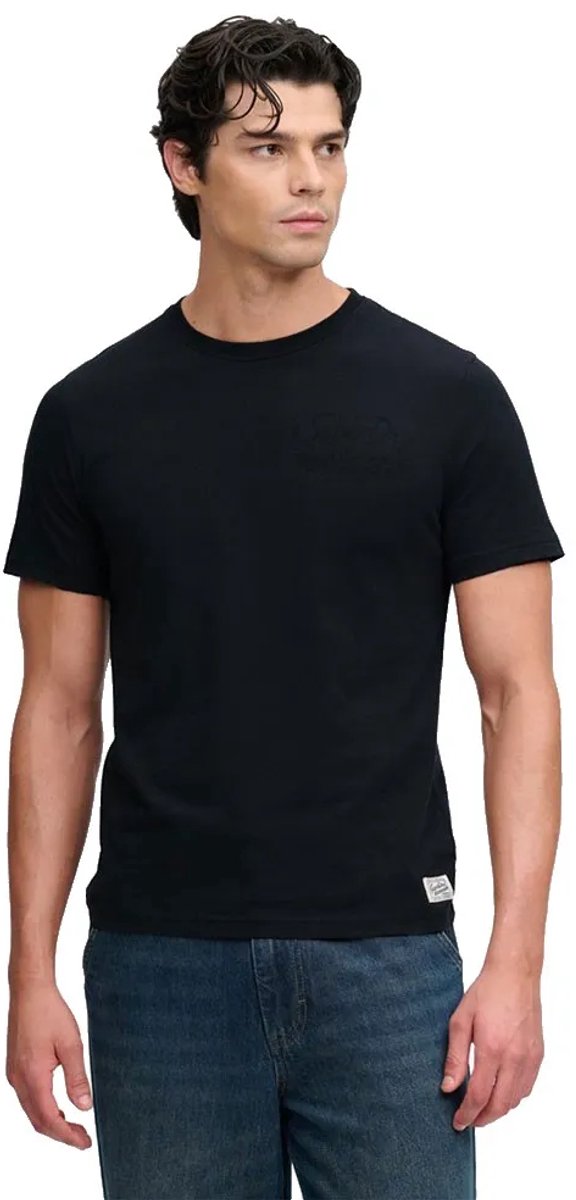 Superdry - Vintage Biker T-shirt Relaxed Pasvorm - Heren - T-shirts