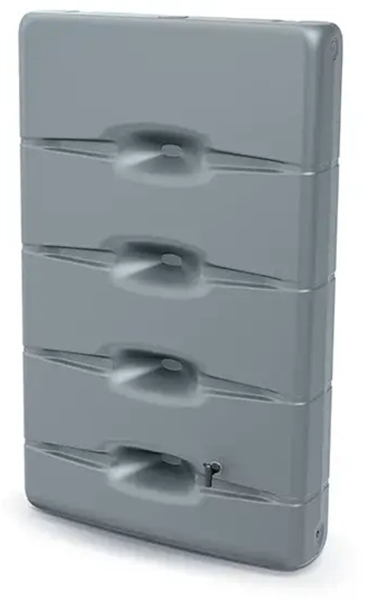Regenton Aqua Wall 400 liter grijs