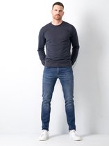 Petrol Industries Heren Jeans Slim Fit Seaham - Spijkerbroek - Essentials Collection - Blauw - Maat W38L32