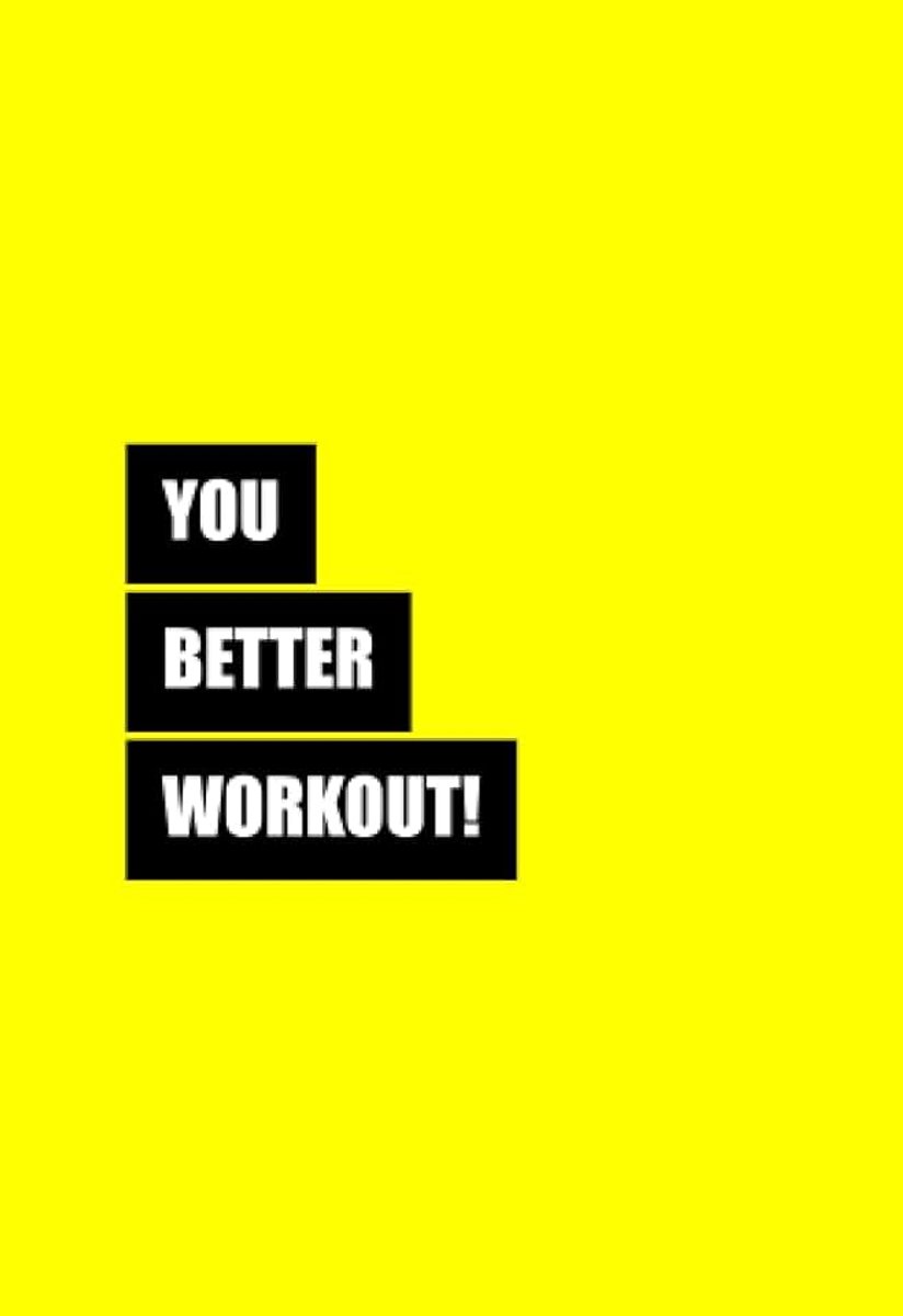 Better workout!: Das kleinste Workout-Tagebuch im 11x16cm-Format mit dickem Papier, starker Bindung im stilvollen und minimalistischen Design.