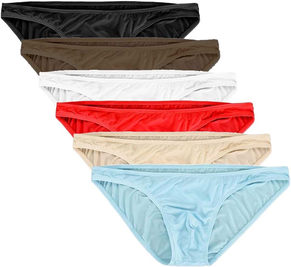 Code Basic Bikini-slips voor heren, lage taille, ijszijde ondergoed