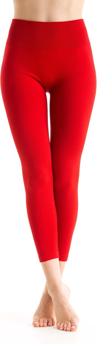 Sportlegging voor dames, hoge taille, geribbeld, voor sportschool, yoga, fitness, vuilafstotend, geurremmend, ademend, licht, antistatisch.