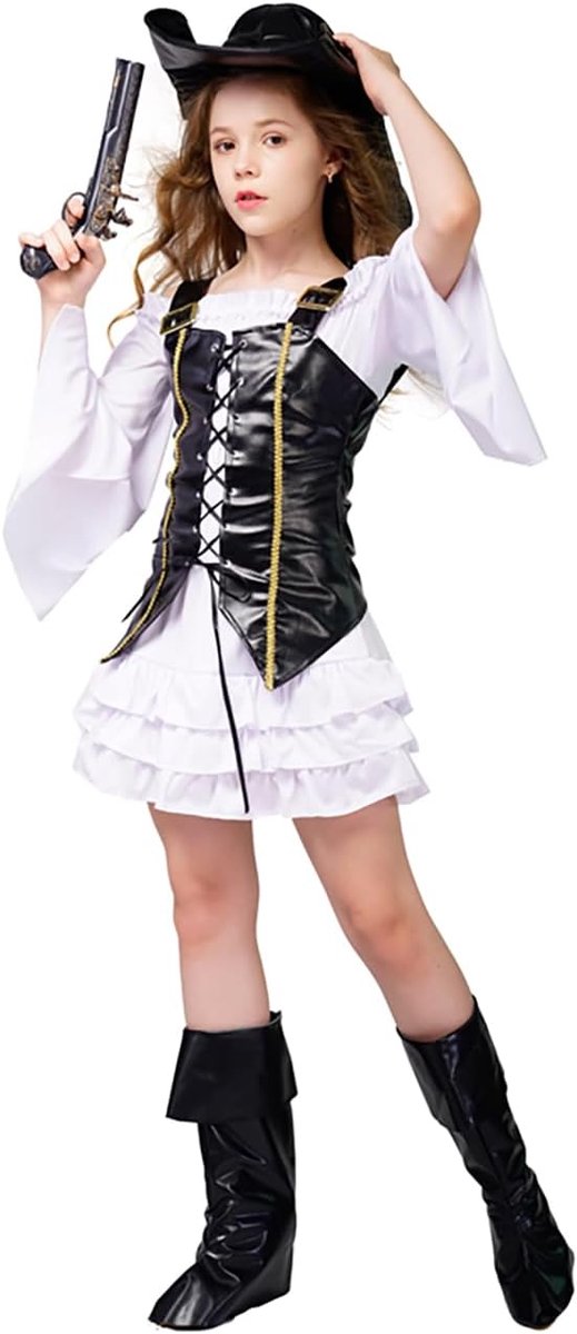 Cool piratenkostuum voor meisjes