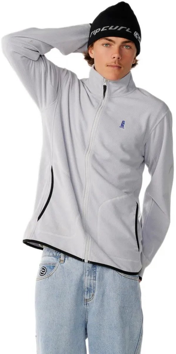 Rip Curl S-Series Polar Zip Thru Crew - Storm Grey