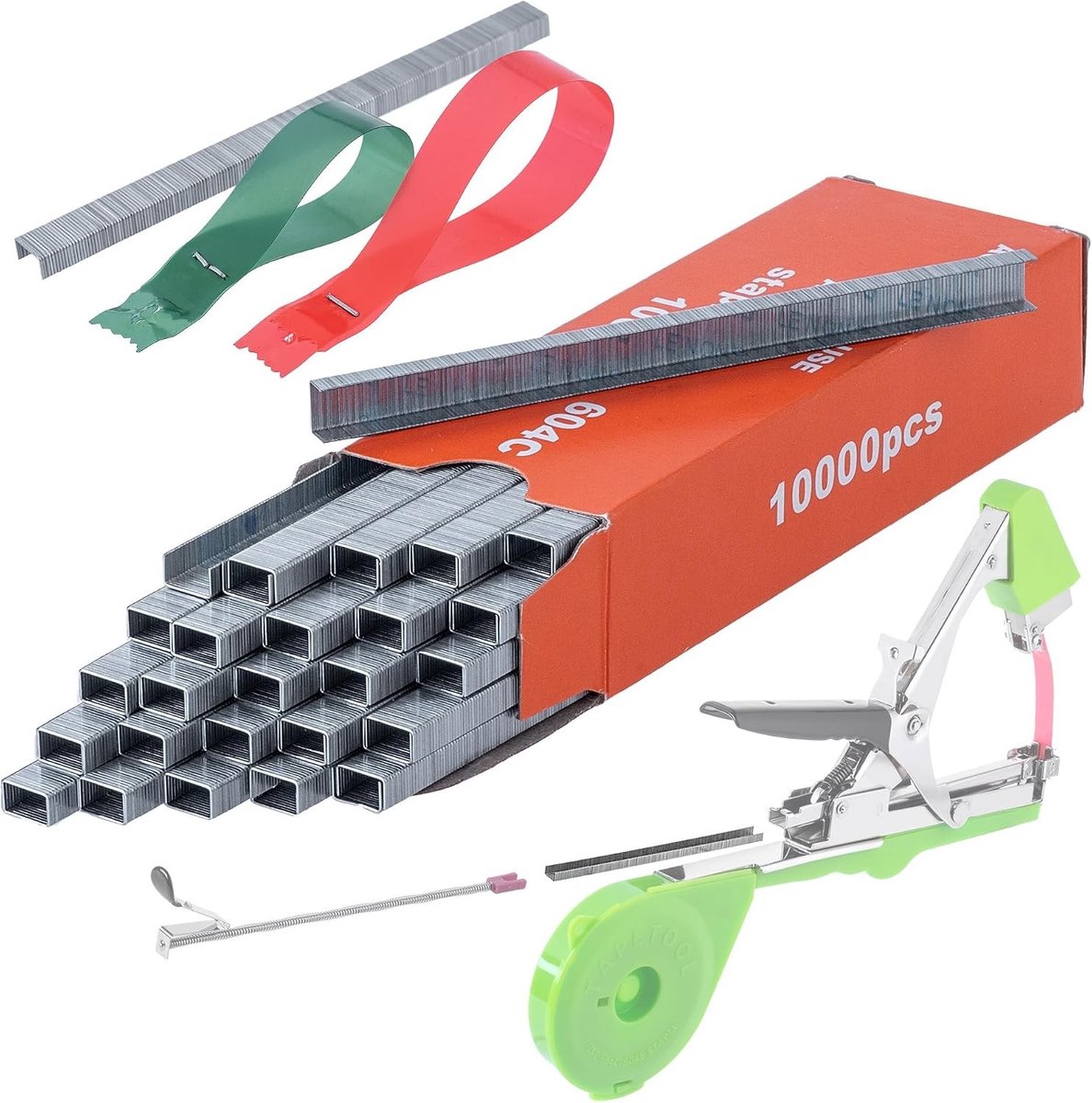 Bindtang planten - Heftklammern - Metalen Nietjes - Reserveklemmen voor Plantenbindmachine - Voor Tuin en Kas