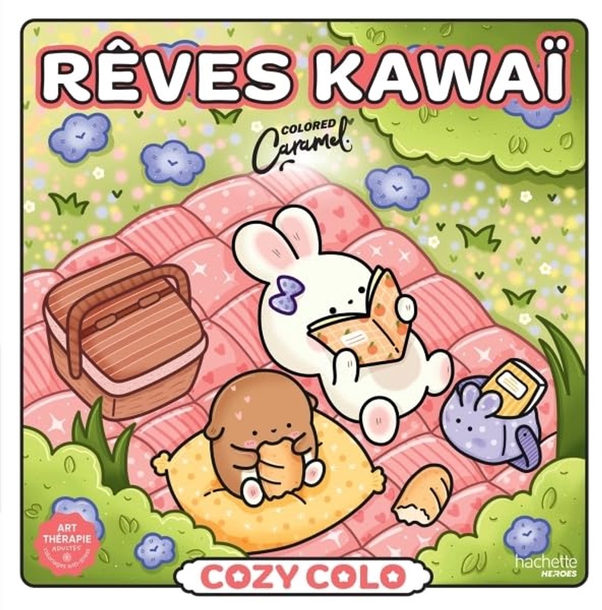 Cozy Colo - Rêves Kawaii (Kawaii dromen) - Hachette Heroes - Cozy kleurboek