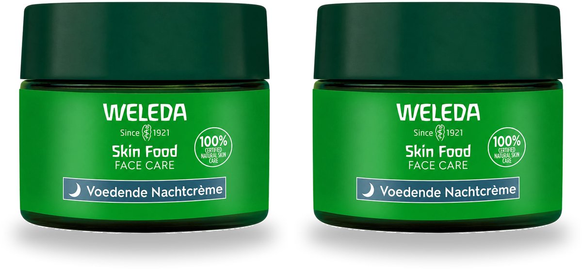 2 x WELEDA - Nachtcrème voedend - Skin Food - 40 ml - Bulkverpakking - 2 stuks
