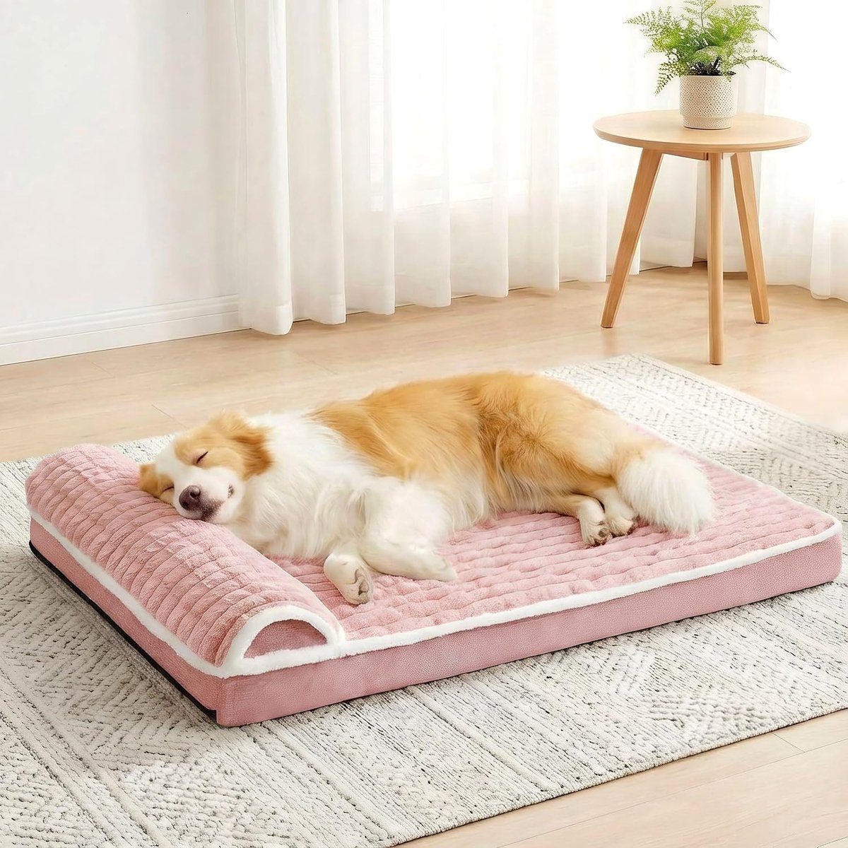 Groot Hondenbed Kussen Huisdierenmand 91 x 61 cm