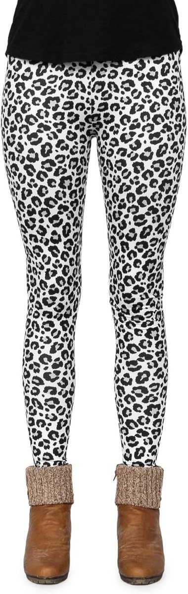 Cosey - bedrukte kleurrijke legging (one size fits all) - ontwerp Halloween