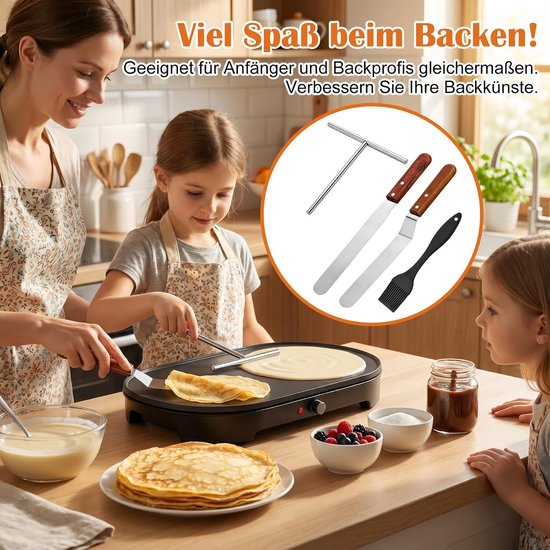 Verdeler set 4-delig – roestvrij staal & hout, spatel & siliconen kwast — afbeelding 5