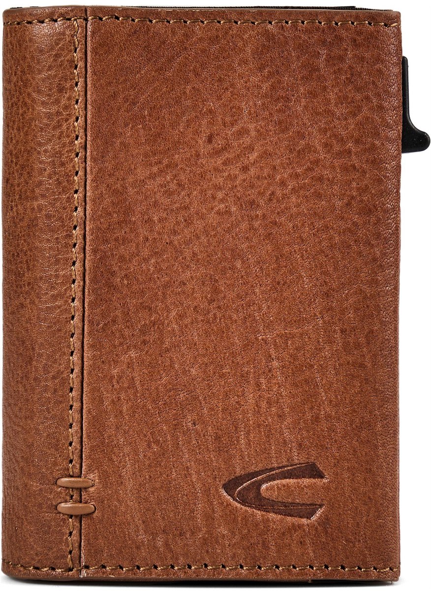 camel active kaarthoes Thunder Credit Card Slider Congnac bruine