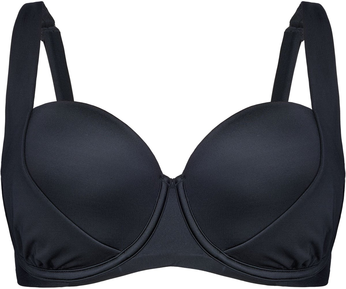 ESOTIQ Sanary - Bikinitopje - Licht gevoerde cups - Zwart
