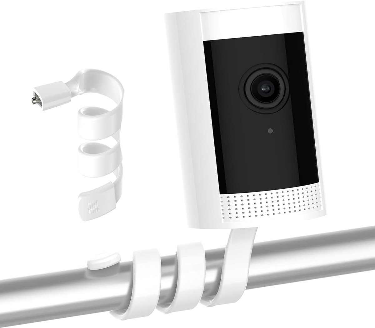 honecumi Flexibele draaihouder, compatibel met Arlocam Camera/Arlocam Ultra/Arlocam pro/Arlocam Pro 5S/Arlocam Essential/Arlocam Essential Spotlight/Arlocam XL Spotlight/Arlocam Go/Arlocam Go 2, wit