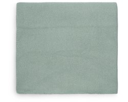 Jollein Deken Wieg 75x100cm Basic Knit Forest Green