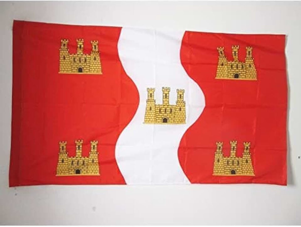 Wenen vlag 90x60cm - Wenen afdelingsvlag 60 x 90 cm Hoes voor vlaggenmast - AZ FLAG