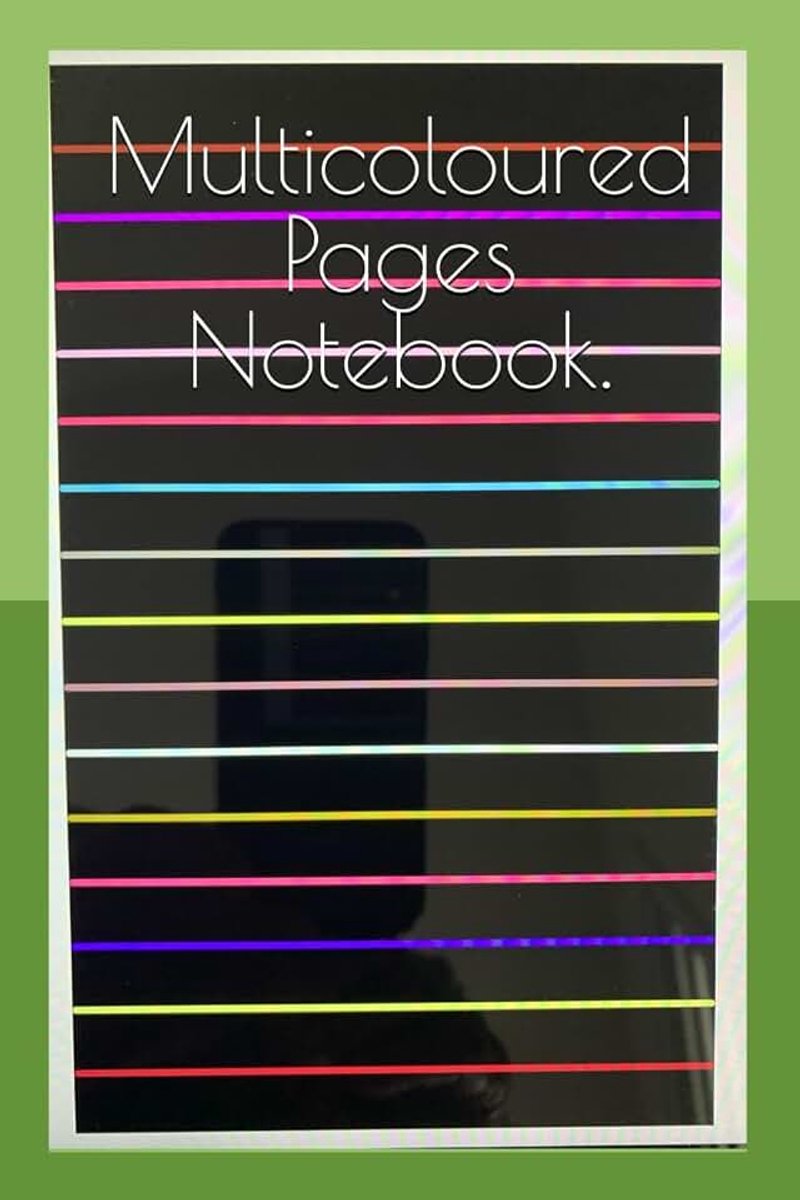 Multicoloured Pages Notebook.