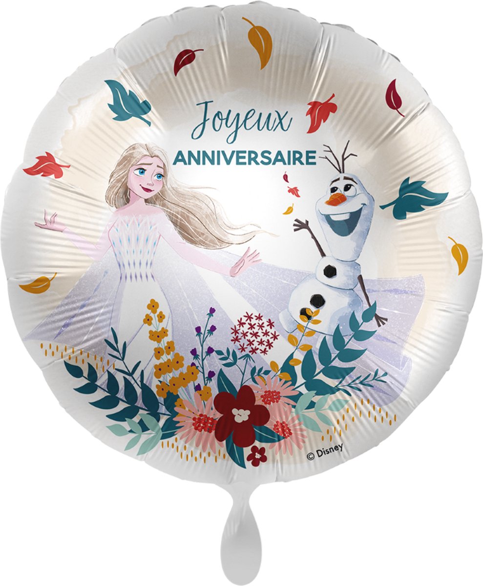 Elsa en Olaf Freudentanz Ballon -FRE