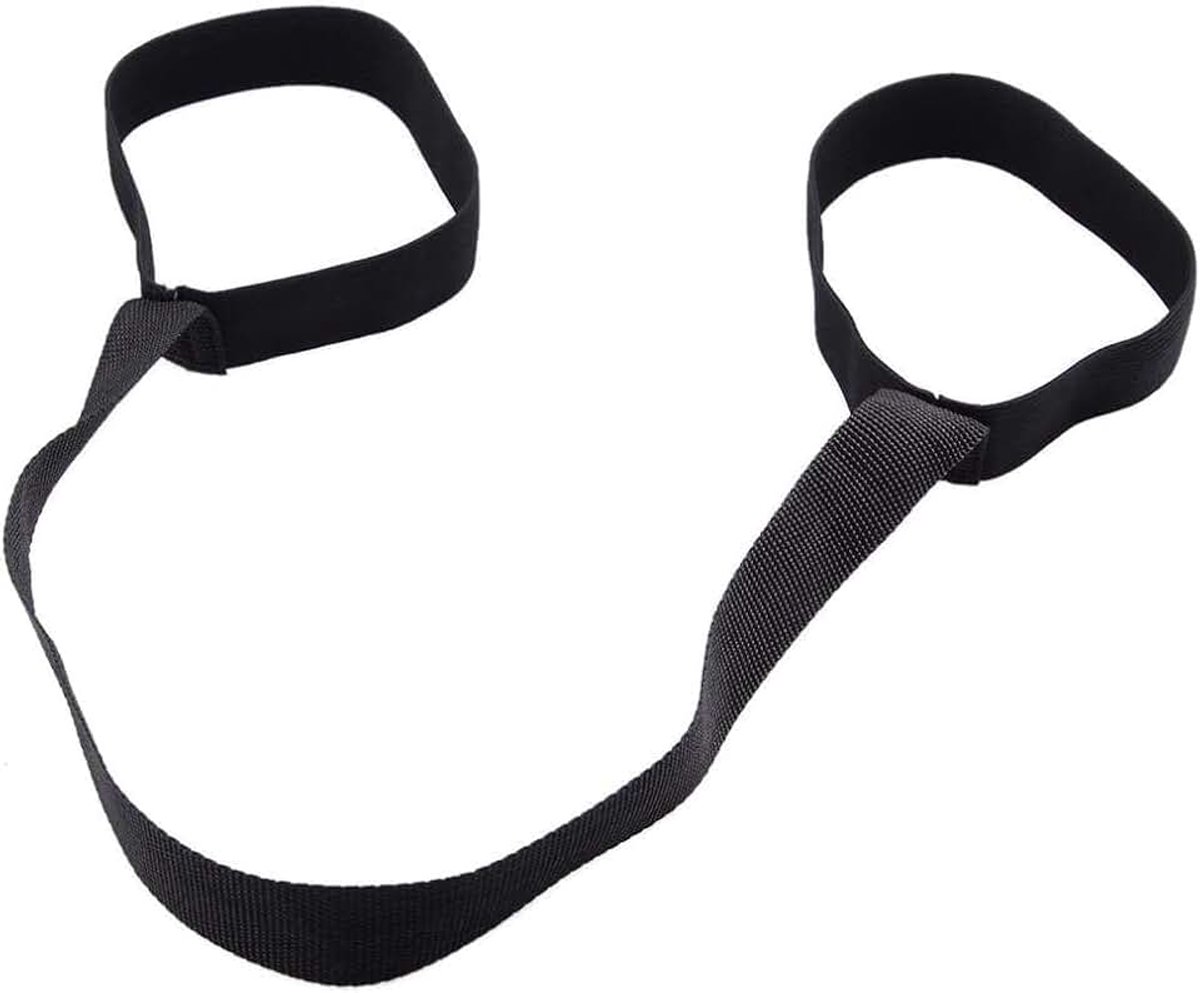 Verstelbare yogamat riem voor sport en schouder, elastische draagriem, medium, polyester, andere edelstenen, yoga