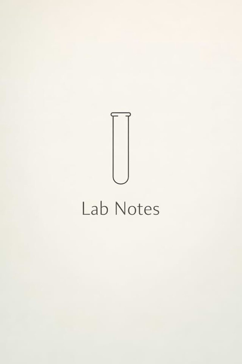 Notes: Science & Study Notebook for Students and Lab Work