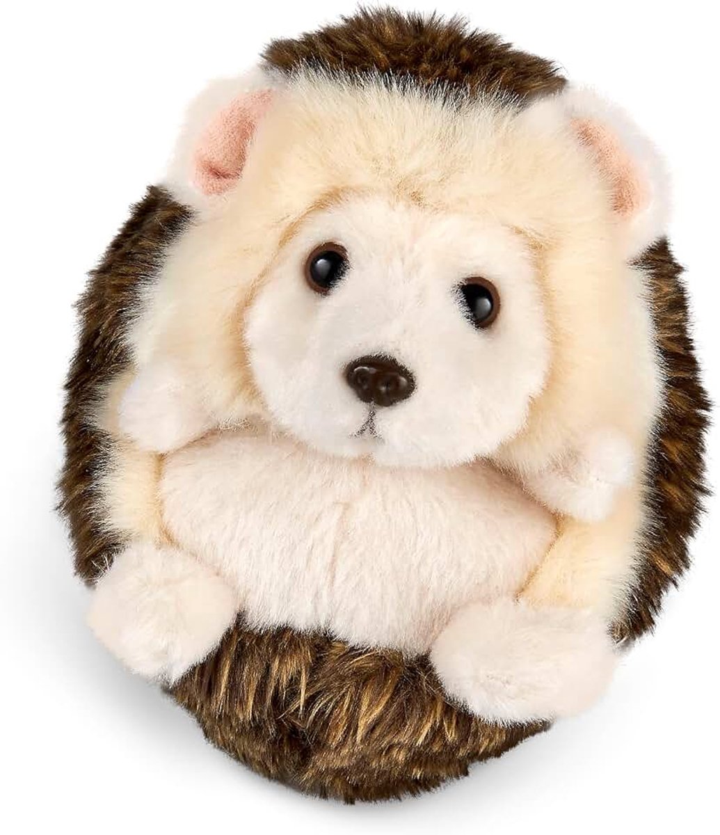 Knuffel Zittend Egel Speelgoed, Naturli Pluche, 10.5cm