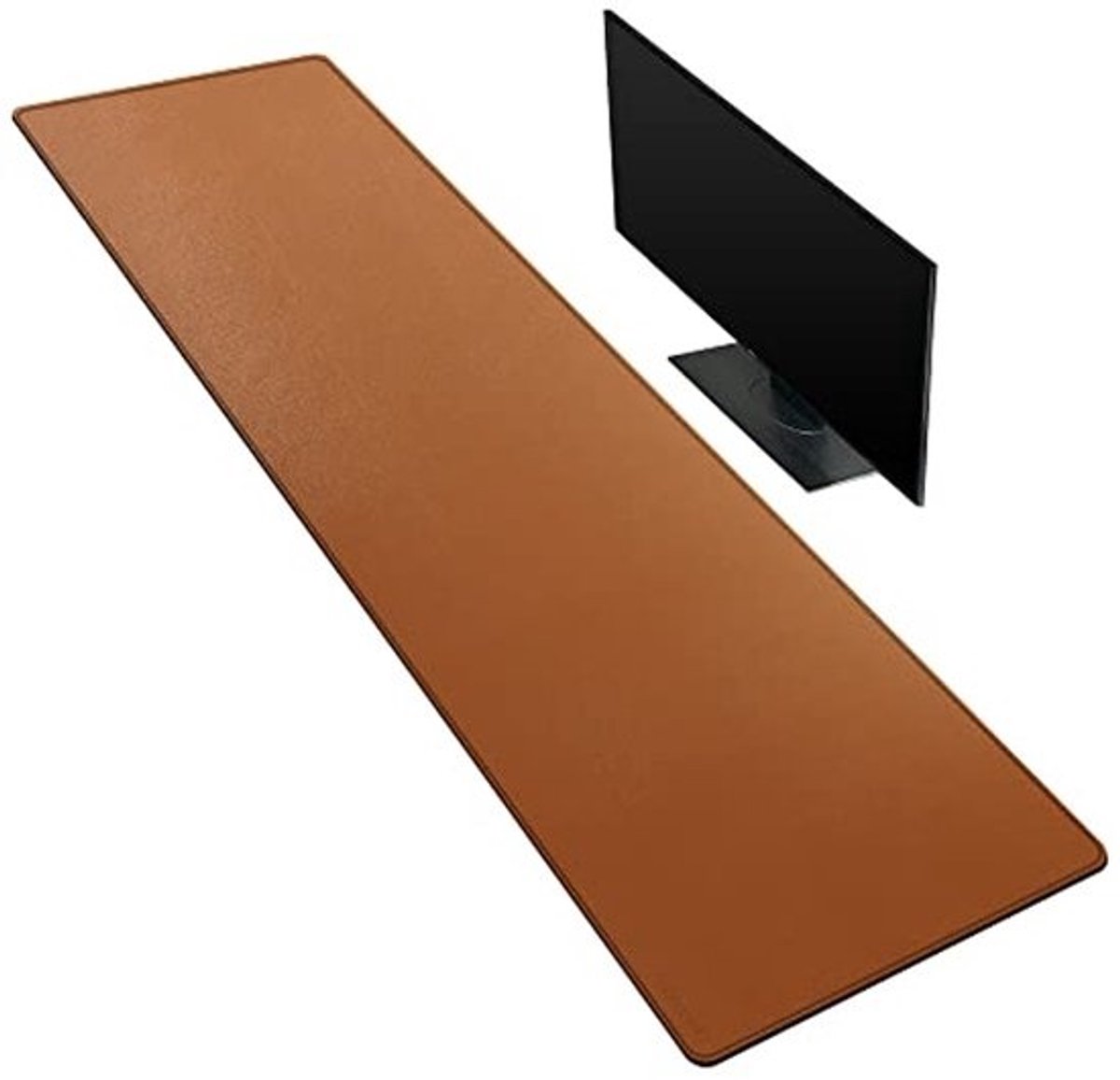 Grote Bureauonderlegger - PU-leder, Antislip en Waterdicht, 160 x 40 cm