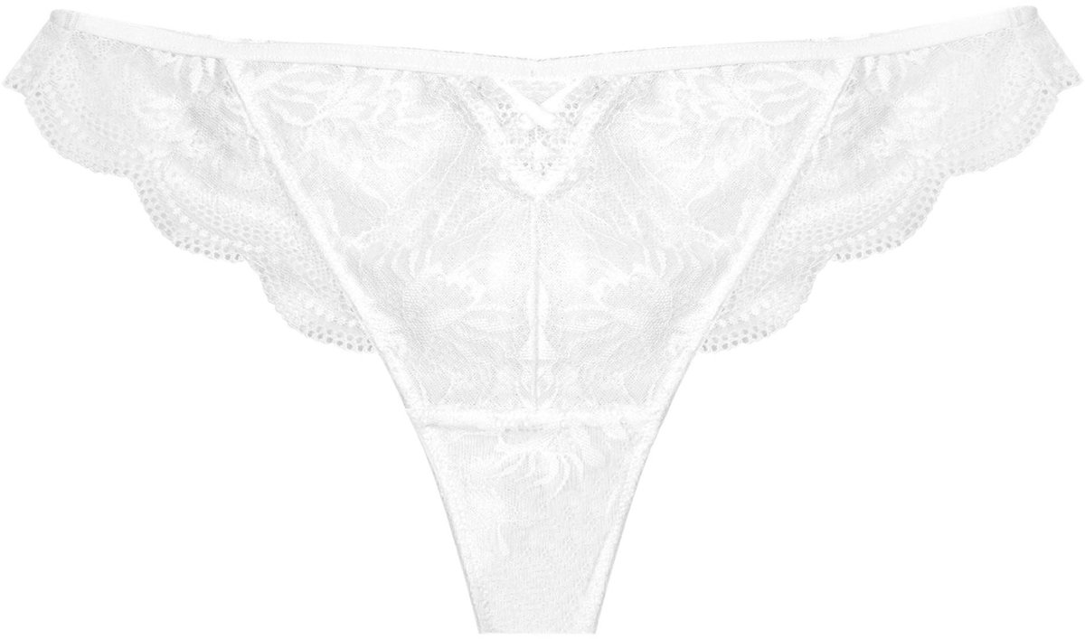 Esotiq Taylor - Damesstring - Wit - Elastisch materiaal