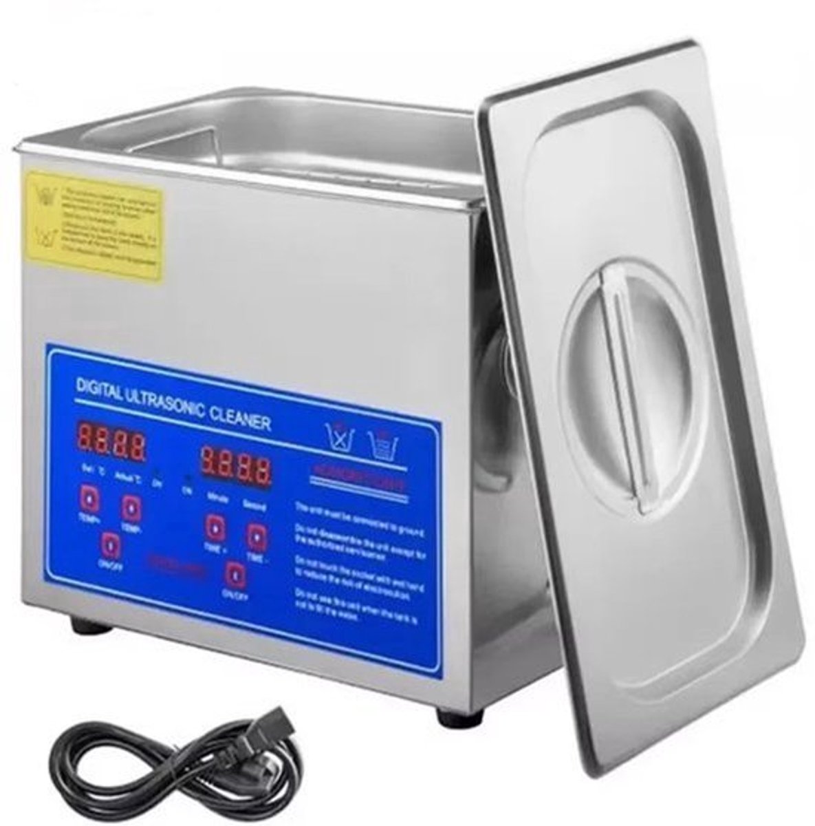 Ultrasoon Reiniger - Roestvrij Staal Professionele - Ultrasone Reinigingsapparaat - Digitale Verwarmings Timer - Sieraden - Brillen - Tanden -30L
