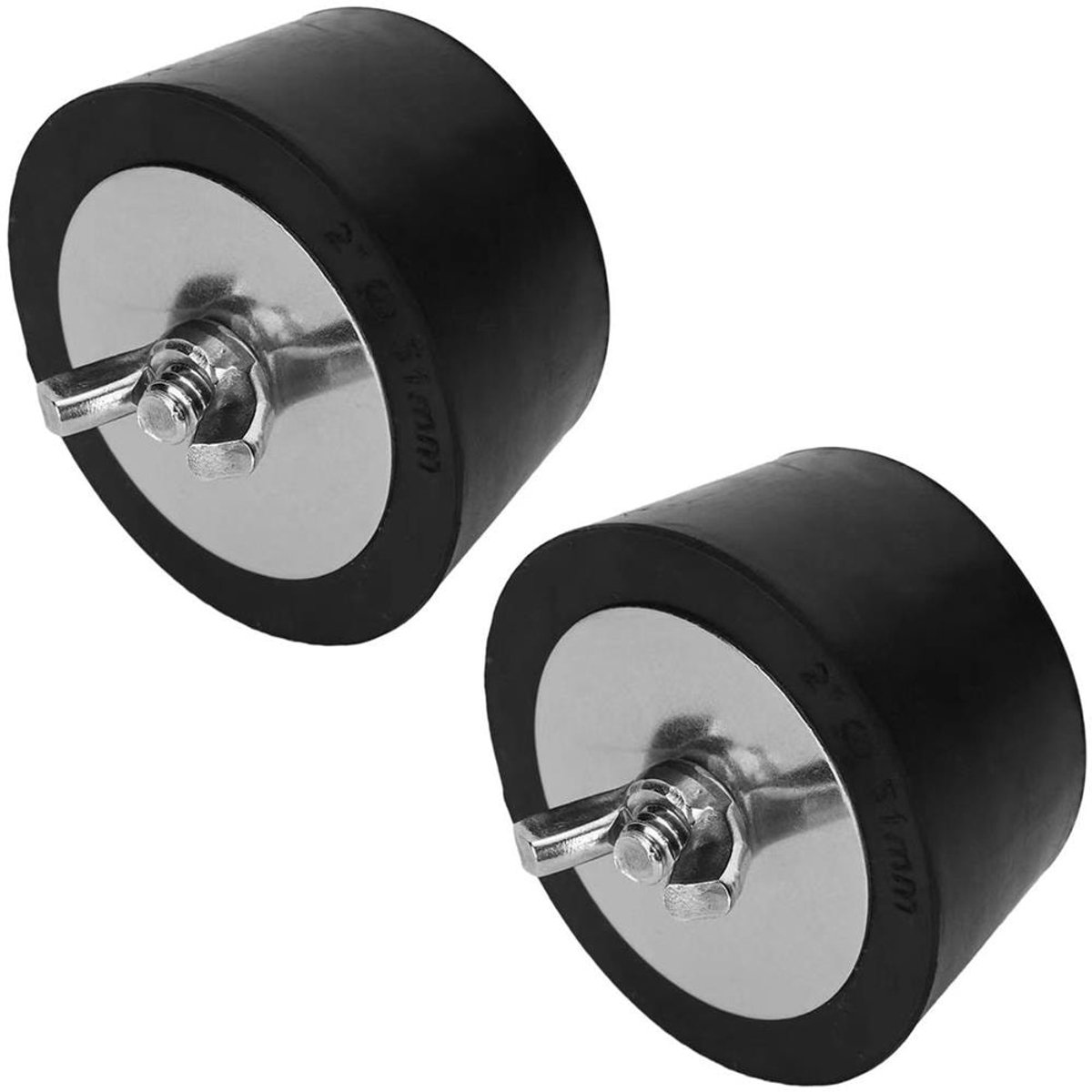 Set van 2 winterafdekkingen voor zwembaden, 45 mm
