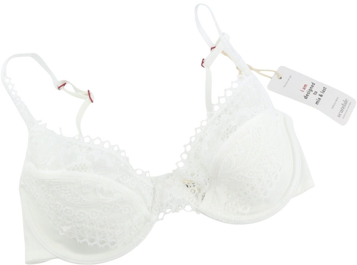 Scandale Le Balconet 1/2 Spacer Sensueel-ongeverfde Dames Brawhite Guipure Veters - M