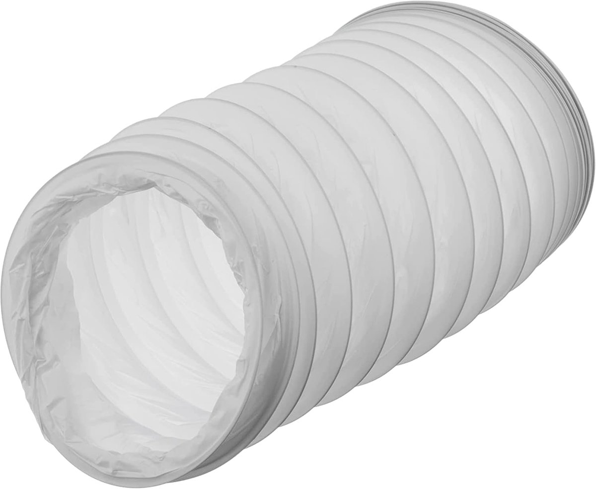 150 mm / 1 m ventilatieslang - PVC flexibele slang - afvoerslang voor airconditioning wasdroger afzuigkap
