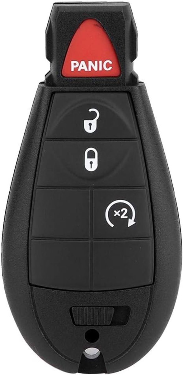 Entry Afstandsbediening, Autosleutelhanger Auto Keyless Draadloze Afstandsbediening Ongesneden M3N5WY783X J28 Vervanging voor 1500 2500 3500 4500