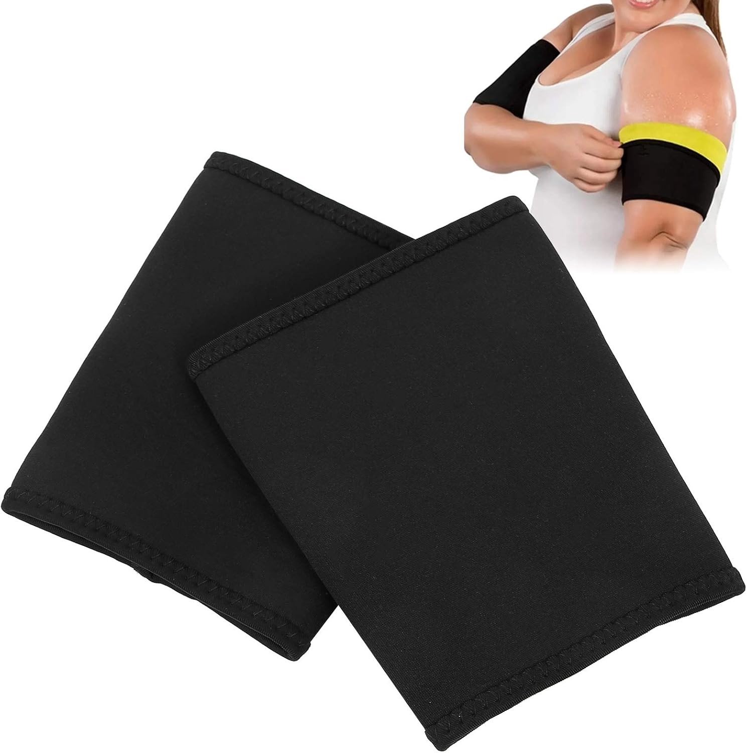 Compressieband voor Bovenarm, Shaping Wraps voor Gewichtsverlies, Neopreen Arm Slanker, Ideaal voor Vrouwen en Fitness