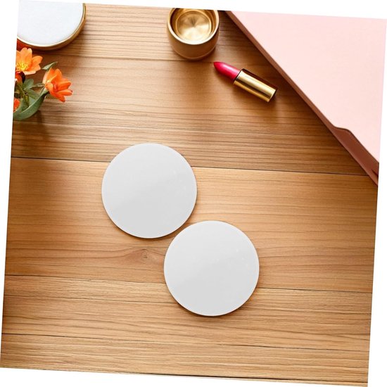 2 Stuks Stenen Massage-Accessoires Voor Massagestenen Massagestenen Voetmassagestenen Voetverzorgingsmassage-Tool Massagezoutrots Wit — afbeelding 2